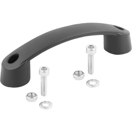 KIPP Arch Pull Handle, Form:A Thermoplastic K0192.112006